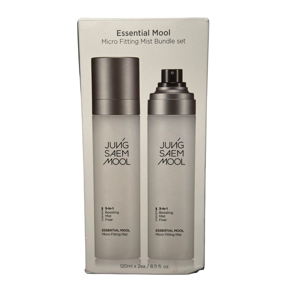 JUNG SAEM MOOL Bundle Essential MooL Micro Fitting Mist 3-in-1 120ml X2
